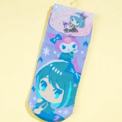 Kuromi x Oshi no Ko Socks - Akane Kurokawa