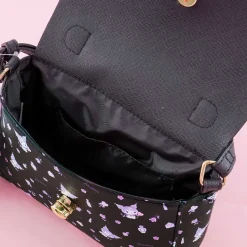 Kuromi’s Favorite Things Black Faux Leather Shoulder Bag