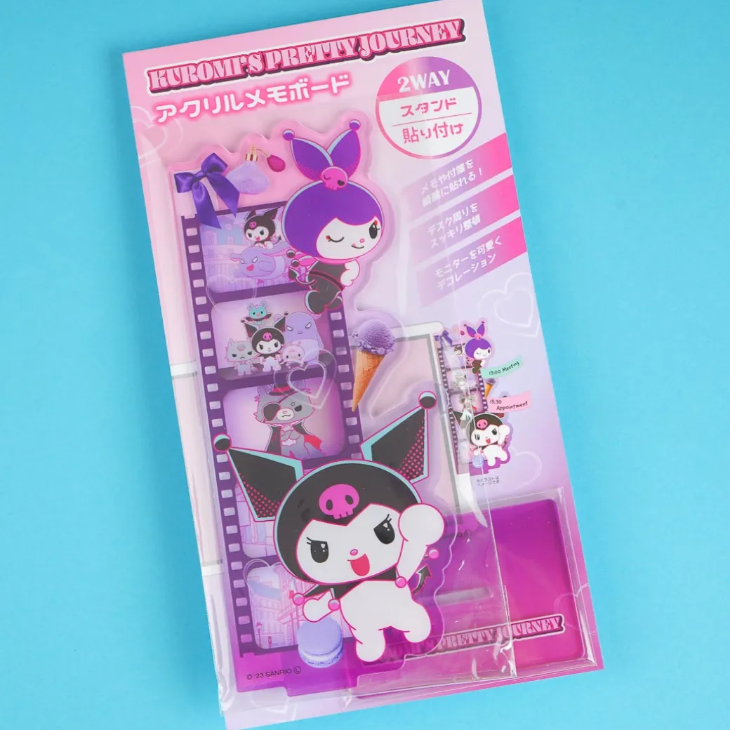 Kuromi's Pretty Journey Acrylic Memo Stand - Film Roll