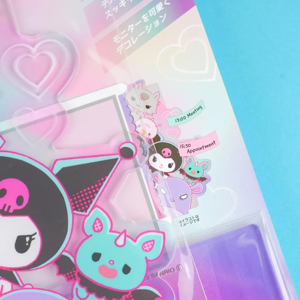 Kuromi's Pretty Journey Acrylic Memo Stand - Friends Forever