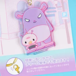Kuromi's Pretty Journey Triple Charm Keychain - Friends Forever