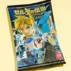 Legend Of Zelda Breath Of The Wild Collectible Card With Candy