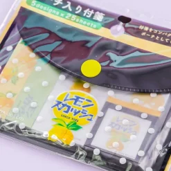 Lemon Squash Sticky Notes With Pouch