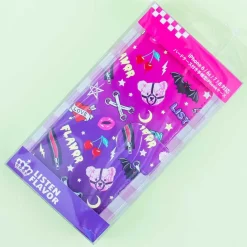 Listen Flavor Goth Girl Flip Cover Case for iPhone 6 / 6s / 7 / 8