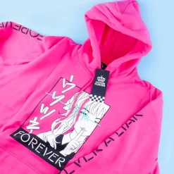 Listen Flavor Pink Usotsuki Forever Hoodie