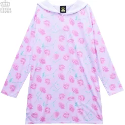 Listen Flavor Strawberry Rose Dress