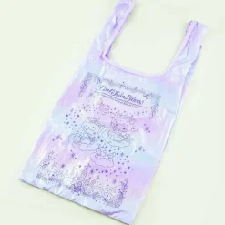 Little Twin Stars Aurora Unicorn Shiny Eco Bag