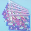 Little Twin Stars Aurora Holographic Zip Bag Set - 5 Pcs