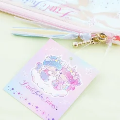 Little Twin Stars Aurora Unicorn Shiny Flat Pouch