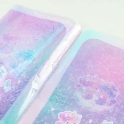 Little Twin Stars Aurora Unicorn Glittery A4 File Folder