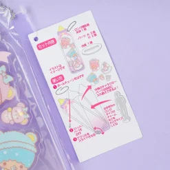 Little Twin Stars Baby Bottle Custom Charm With Stand