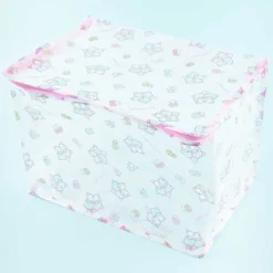 Little Twin Stars Clear Zippered Foldable Storage Box - Medium