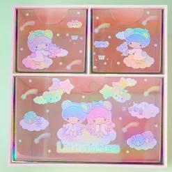 Little Twin Stars Cloudy Rainbow 2-Tier Drawer Chest