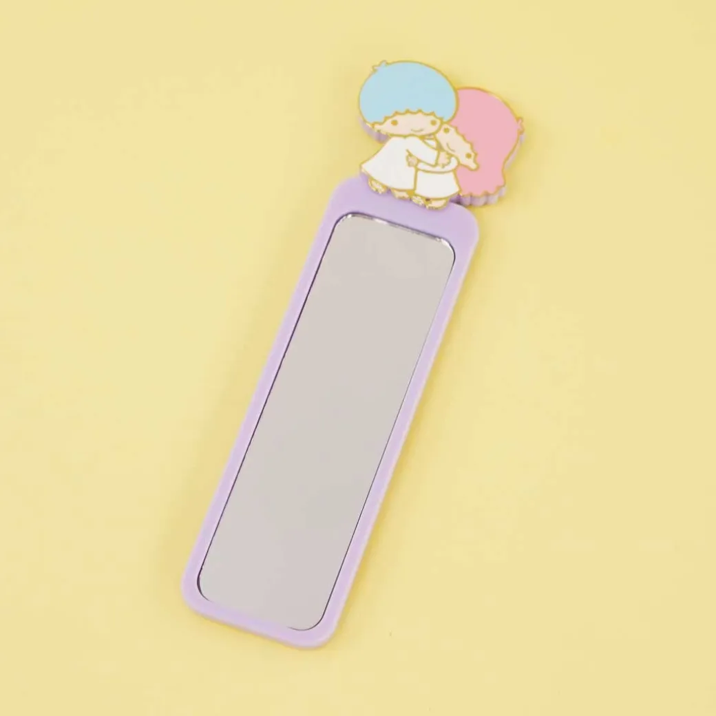 Little Twin Stars Compact Mirror with Case