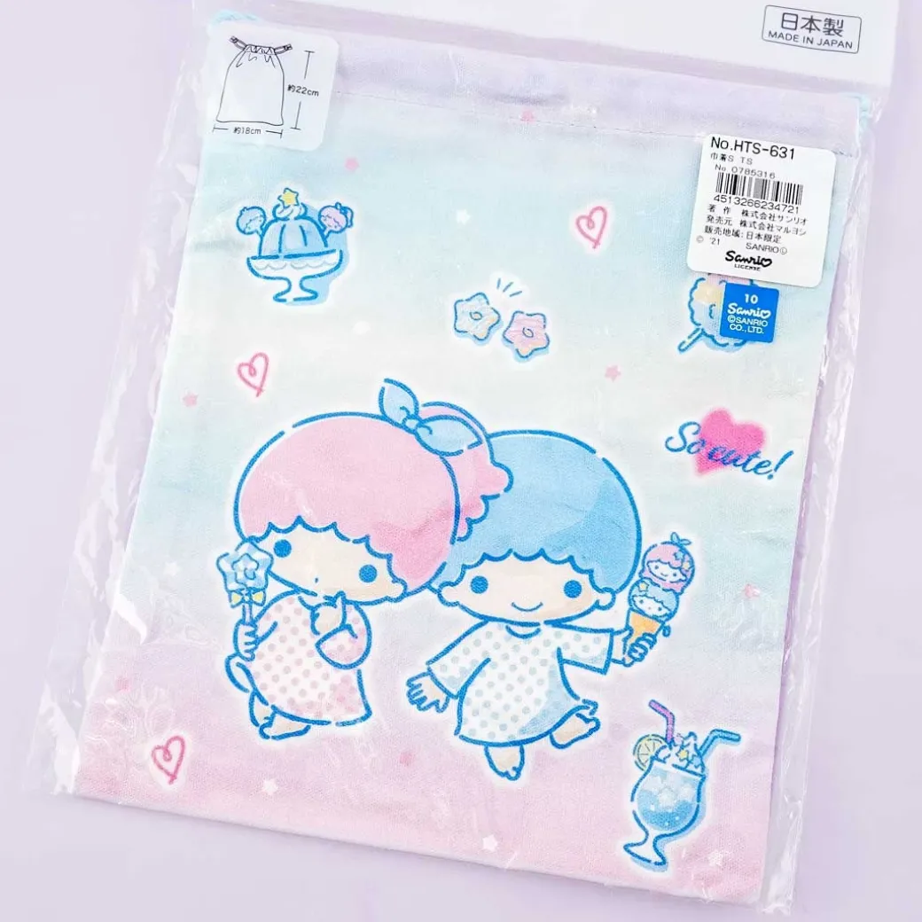 Little Twin Stars Dessert Time Drawstring Bag
