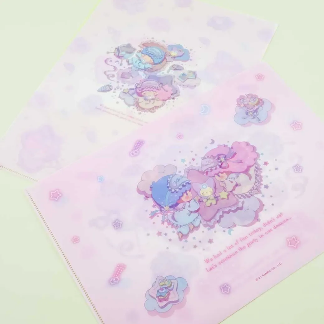 Little Twin Stars Dreamy Slumber A4 File Folder Set