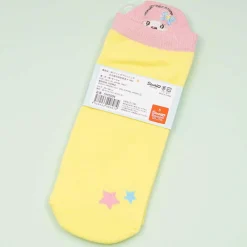 Little Twin Stars Embroidered Heel Socks