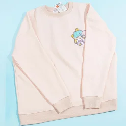 Little Twin Stars Embroidered Sweatshirt