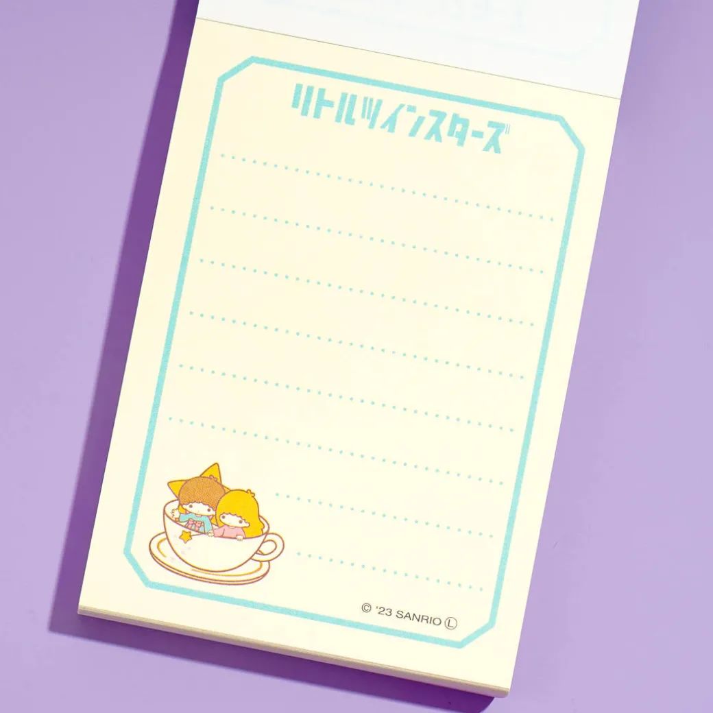 Little Twin Stars Fancy Retro Mini Memo Pad