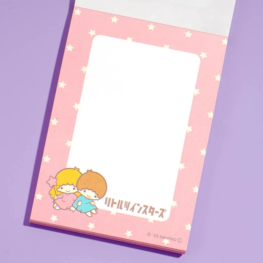 Little Twin Stars Fancy Retro Mini Memo Pad