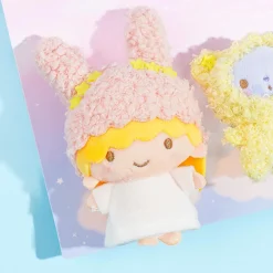 Little Twin Stars Fuwa Fuwa Fancy Brooch Set - Lala & Poff