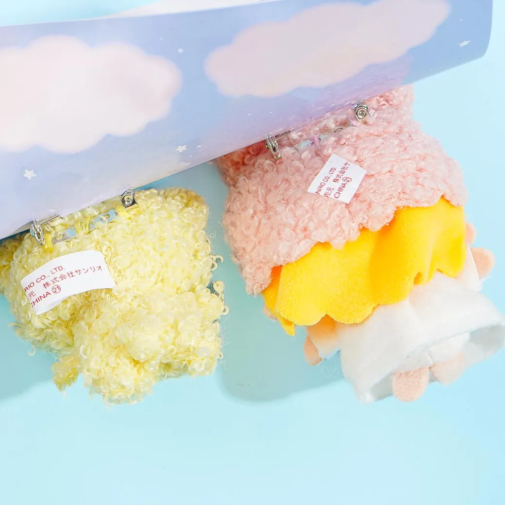 Little Twin Stars Fuwa Fuwa Fancy Brooch Set - Lala & Poff