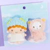 Little Twin Stars Fuwa Fuwa Fancy Brooch Set - Kiki & Puff