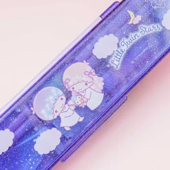 Little Twin Stars Glittery Sky Utensil Set