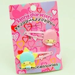 Little Twin Stars Hair Pins - 2 pcs