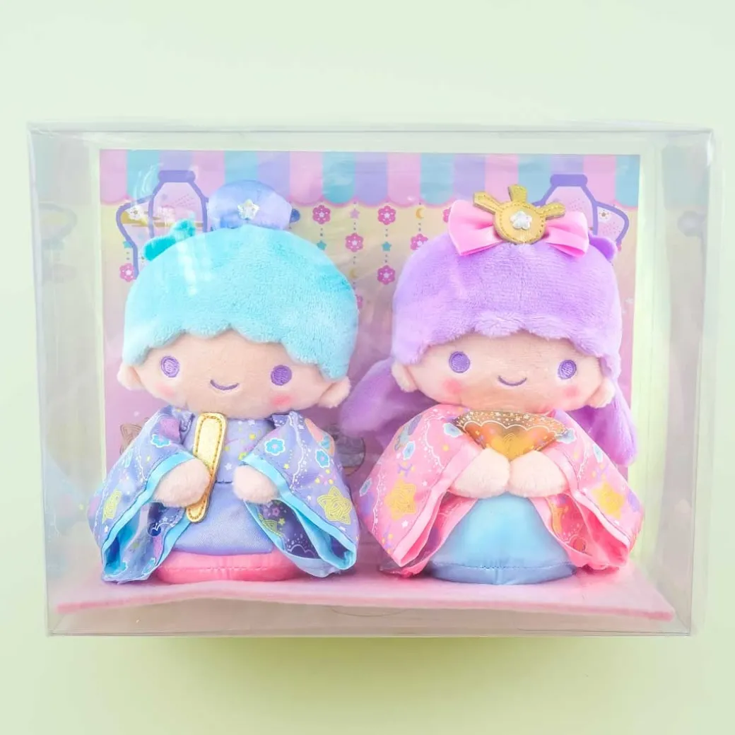 Little Twin Stars Hinamatsuri Plushie Doll Set