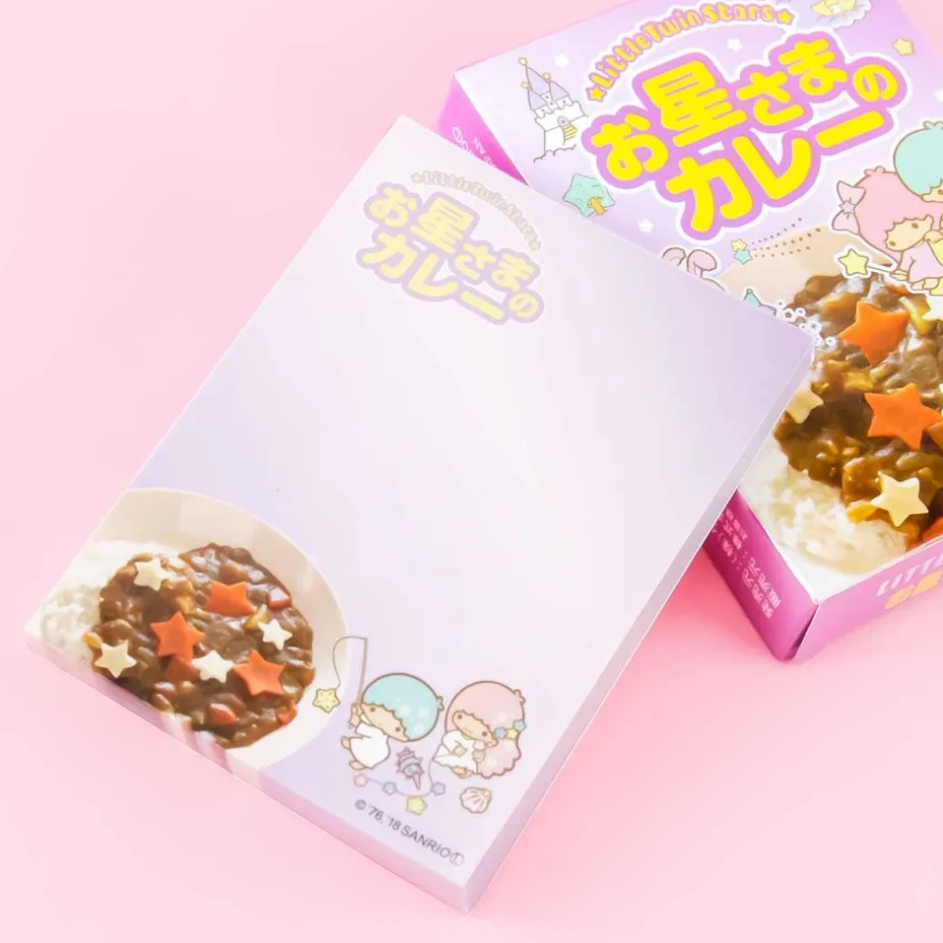 Little Twin Stars Instant Curry Package Memo Pad