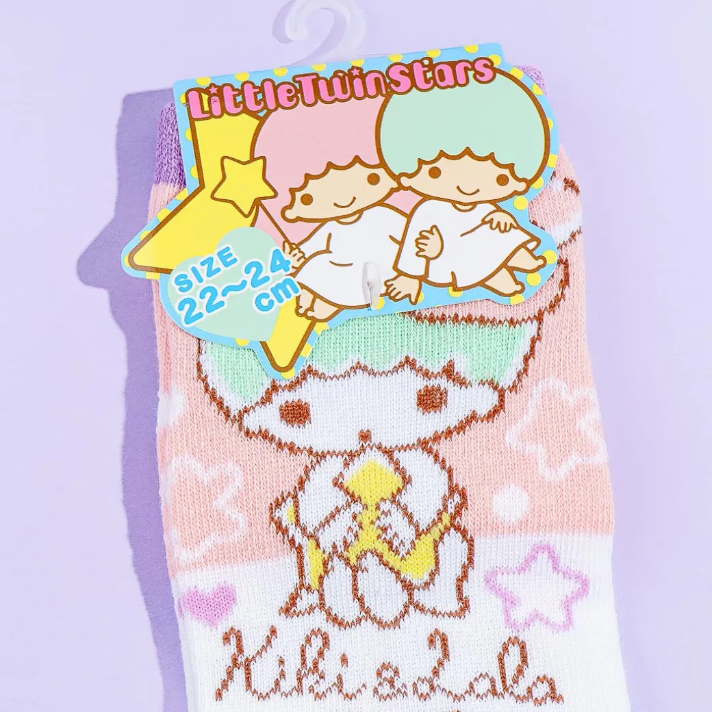 Little Twin Stars Kiki & Lala Jacquard Socks