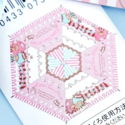 Little Twin Stars Lace Sundae Portable Foldable Umbrella