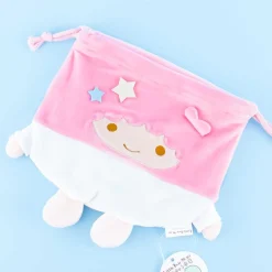 Little Twin Stars Lala Die Cut Drawstring Bag
