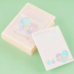Little Twin Stars Memo Pad With Book-Shaped Case