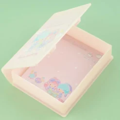 Little Twin Stars Memo Pad With Book-Shaped Case