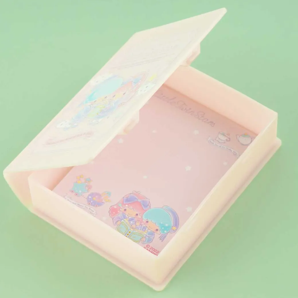 Little Twin Stars Memo Pad With Book-Shaped Case