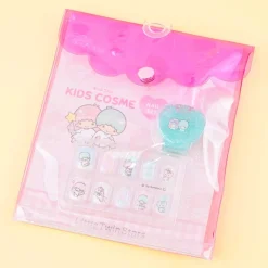Little Twin Stars Nail Tips & Nail Polish Set
