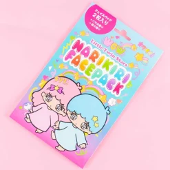 Little Twin Stars Narikiri Sheet Mask Pack - Sakura & Rose - 2 pcs