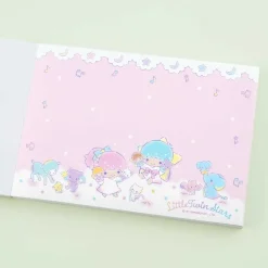 Little Twin Stars Night Sky Fun A6 Memo Pad