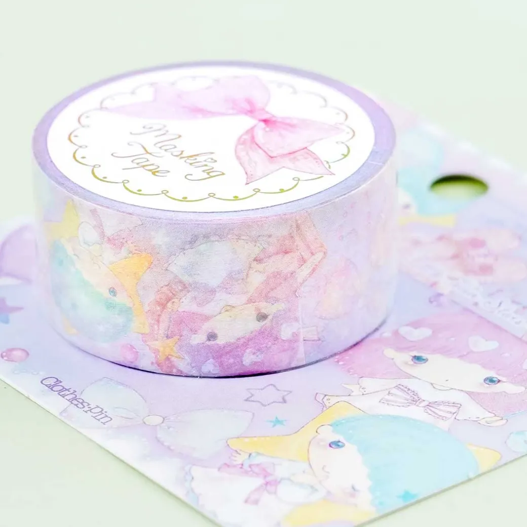 Little Twin Stars Pastel Dream x Miki Takei Paper Masking Tape