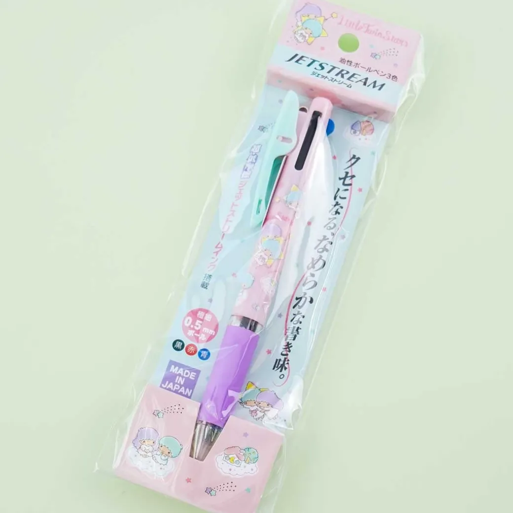 Little Twin Stars Playtime 3-Color Ballpen
