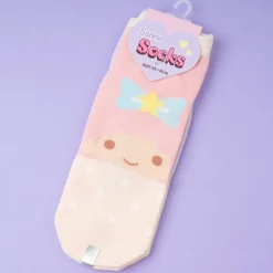 Little Twin Stars Polka Dot Ankle Socks