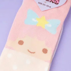 Little Twin Stars Polka Dot Ankle Socks