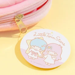 Little Twin Stars Round Fluffy Coin Purse - Lala