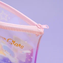 Little Twin Stars Twinkle Happiness Clear Flat Pouch