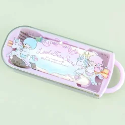 Little Twin Stars Unicorn Race Utensil Set
