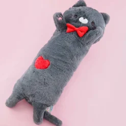 Long Nyanko Plushie - British Shorthair / Extra Big