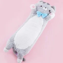Long Nyanko Plushie - Tabby / Extra Big