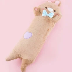 Long Usapyon Fluffy Cushion - Latte / Extra Big